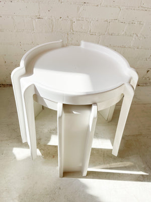 Vintage Plastic Nesting Tables