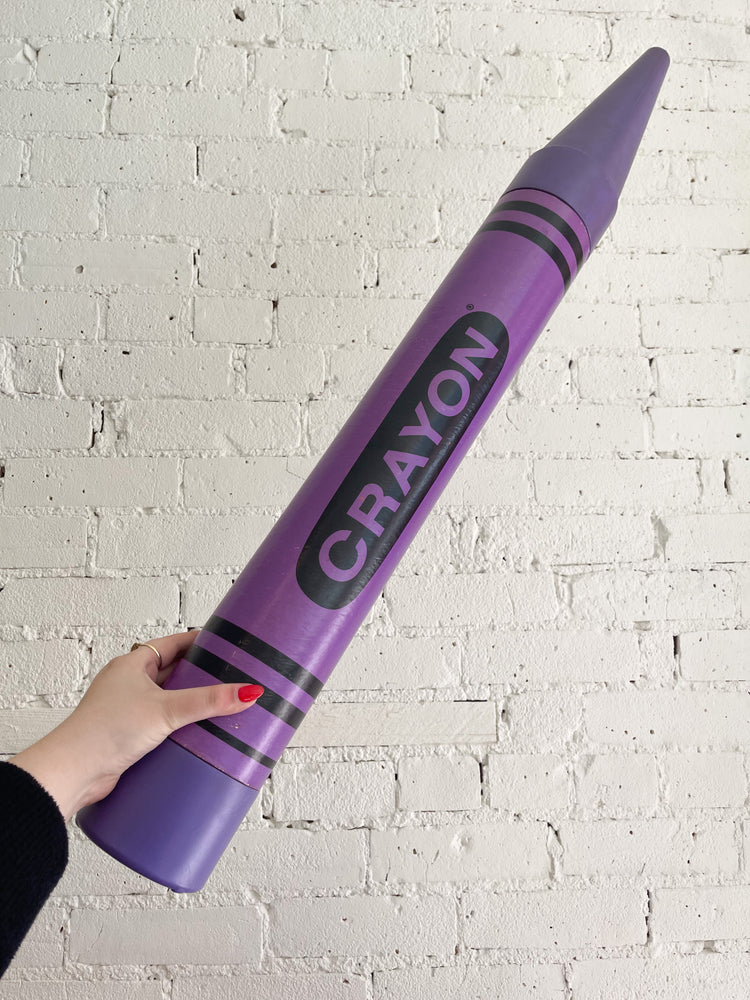 Large Vintage Crayon
