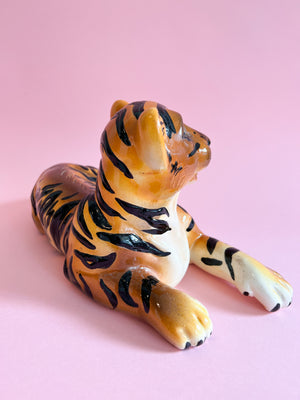 Vintage 1983 Ceramic Tiger Cub