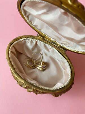 Vintage JB Jennings Brothers Jewelry Box