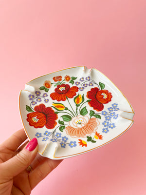 Vintage Hollohaza Ashtray