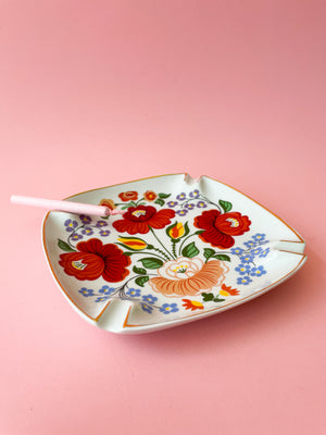 Vintage Hollohaza Ashtray