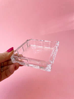 Vintage Glass Ashtray