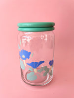 Vintage Floral Stash Jar