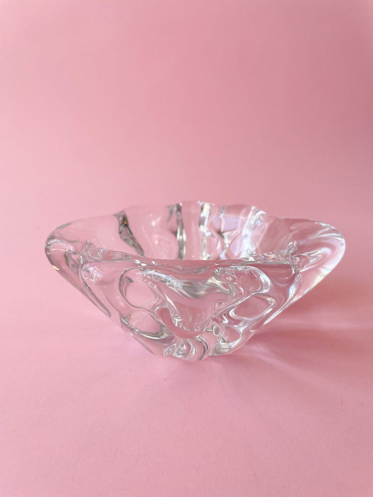 Vintage Glass Ashtray