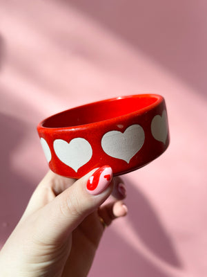 Vintage Waechtersbach Heart Dish