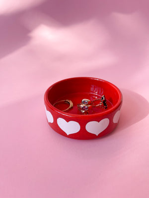 Vintage Waechtersbach Heart Dish