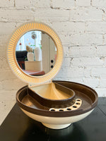 Vintage Space Age Flair 2 UFO Vanity