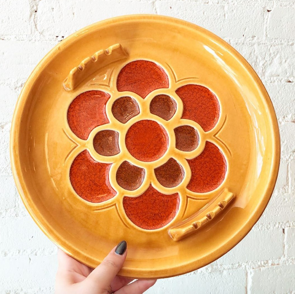 Retro 1970's Ashtray