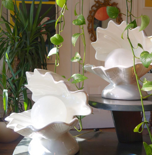 Vintage Shell Lamp