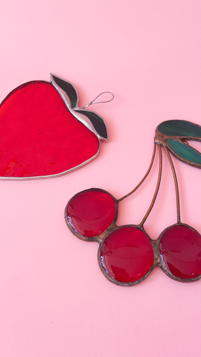 Vintage Stained Glass Fruit – The Apartment TO