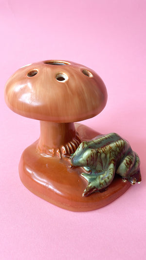 Vintage Ceramic Flower Frog