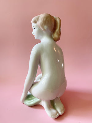 Aquincum Hungary Art Deco Porcelain Nude Figures