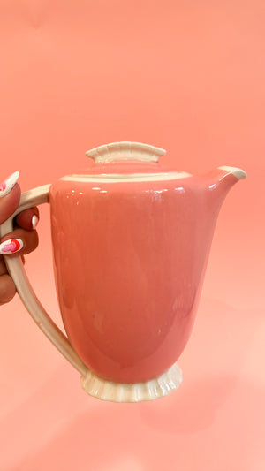 Vintage Pink Teapot