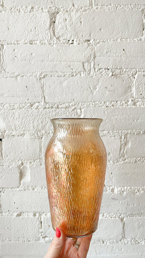 Vintage Iridescent Vase