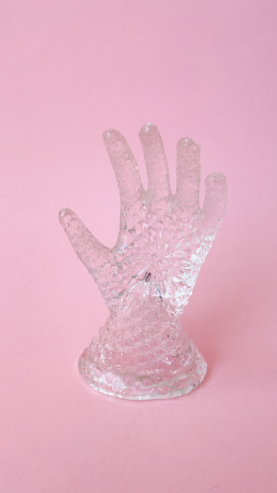 Vintage Crystal Hand