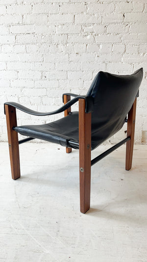 Vintage 1970's Arkana Safari Lounge Chair by Maurice Burke