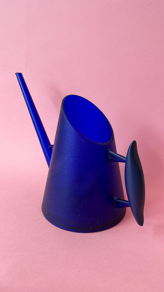 Vintage Ikea Cobalt Watering Can