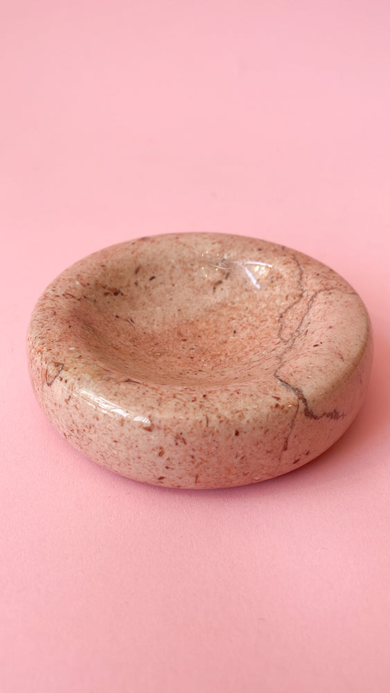 Vintage Stone Ring Dish