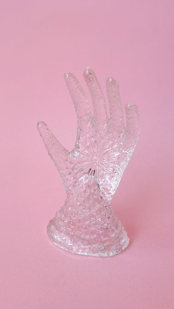 Vintage Crystal Hand