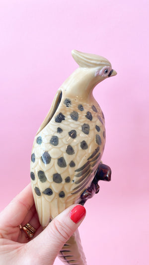 Vintage Ceramic Pheasant Wall Pocket