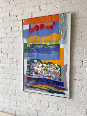Sylvia Tait Silkscreen "Theme Arioso" (Artists Proof)