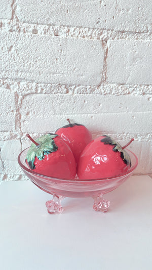 Vintage Ceramic Strawberries