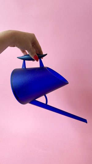 Vintage Ikea Cobalt Watering Can