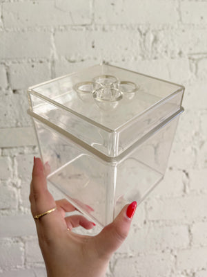 Vintage Dansk Clear Canister