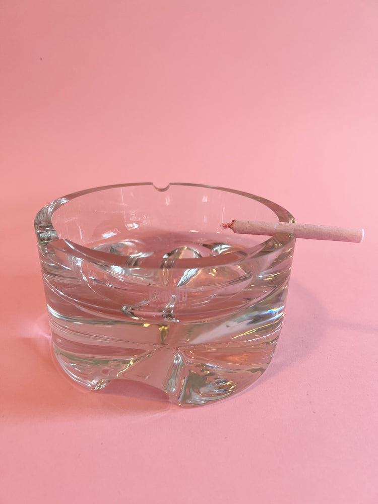 Vintage Riedel Glass Ashtray