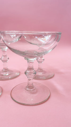 Vintage Glass Coupes