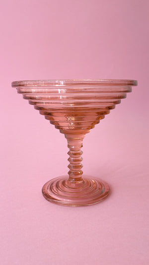 Vintage 1960's Anchor Hocking Manhattan Martini Glass