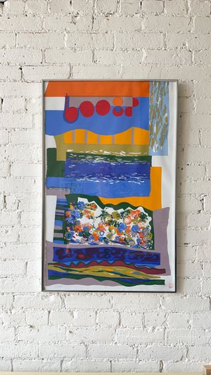 Sylvia Tait Silkscreen "Theme Arioso" (Artists Proof)