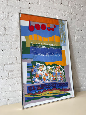 Sylvia Tait Silkscreen "Theme Arioso" (Artists Proof)