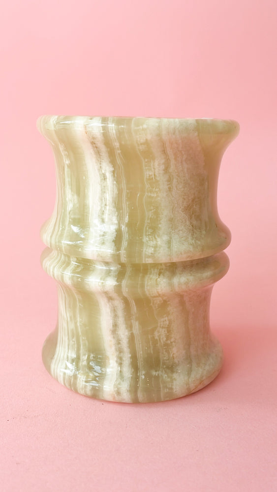 Vintage Onyx Vase