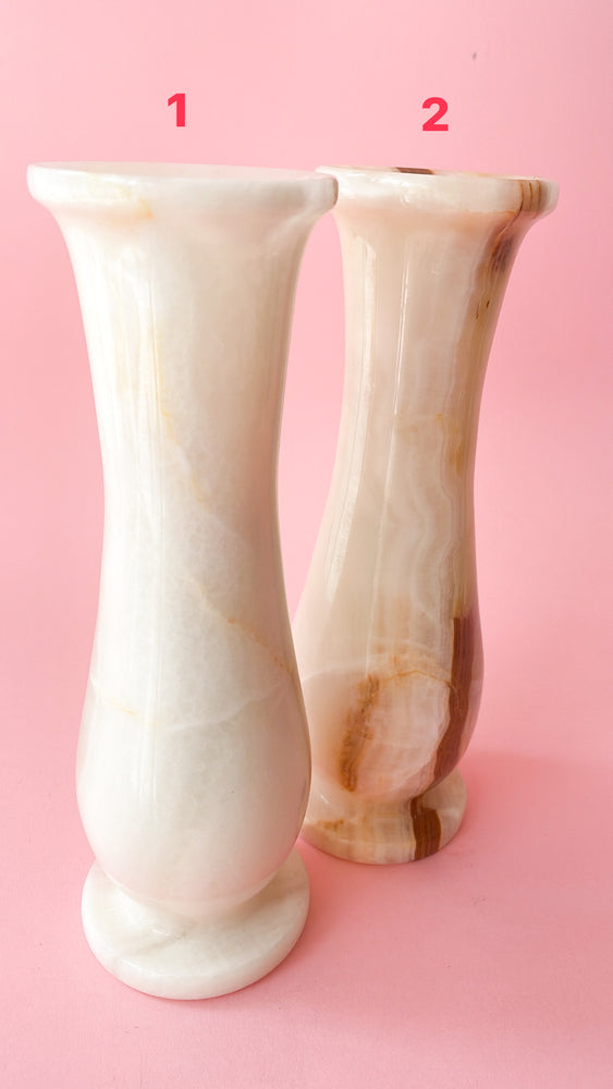 Vintage Onyx Bud Vase