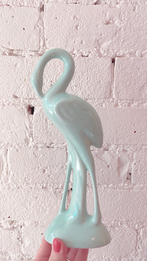 Vintage Ceramic Flamingo
