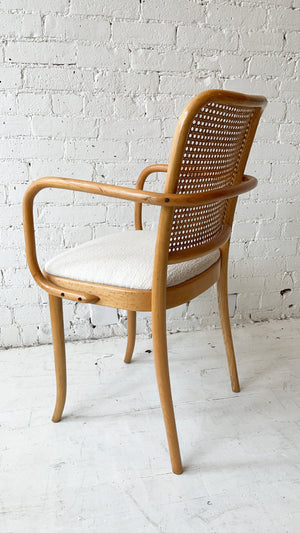 Vintage Joseph Hoffman Style Cane Chair