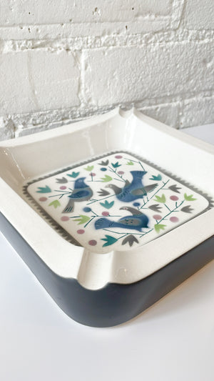Vintage Mid Century Ceramic Ashtray