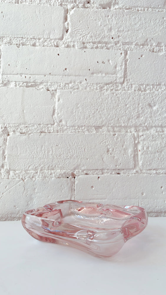 Vintage Glass Ashtray