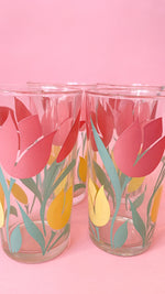 Vintage Tulip Glasses