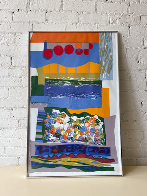 Sylvia Tait Silkscreen "Theme Arioso" (Artists Proof)