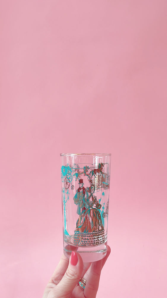 Vintage Dominion Glassware Tumblers in Original Box