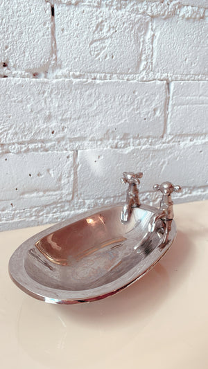 Vintage Chrome Bathtub