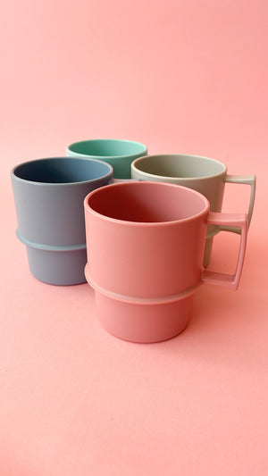 Vintage Tupperware Coffee Mugs