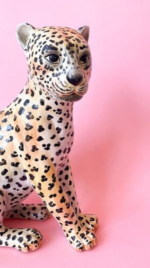 Vintage Ceramic Cheetah