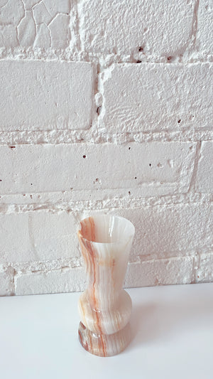 Vintage Onyx Bud Vase
