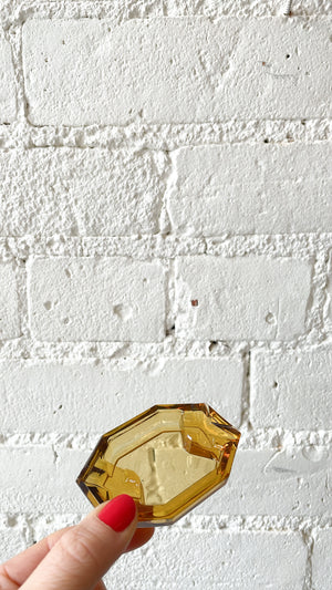 Vintage Mini Glass Ashtray