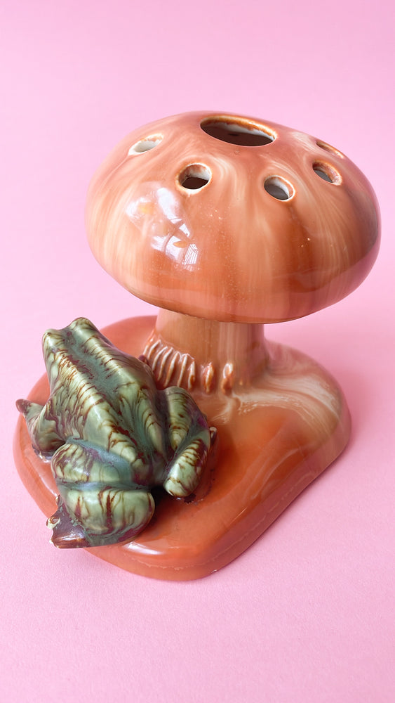 Vintage Ceramic Flower Frog
