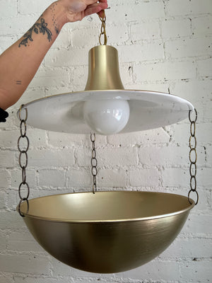 Vintage Hanging Terrarium Pendant Light